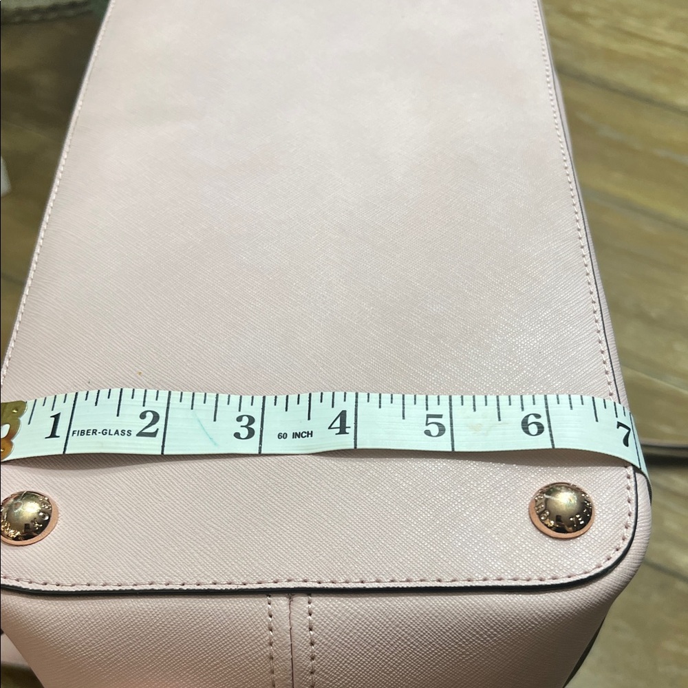 Michael Kors Blush Pink Perforated Tote - Picture 10 of 12